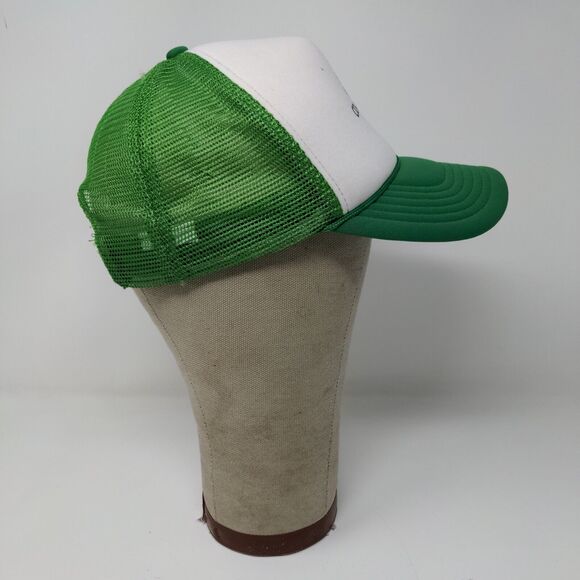 CountryMark Co-Alliance Mesh Snap Back Hat Baseball Cap Green White - Picture 6 of 11